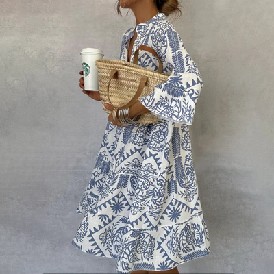 Aaltje | Løs boho tunika-kjole