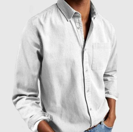 Charles-Elegant og allsidig bluse