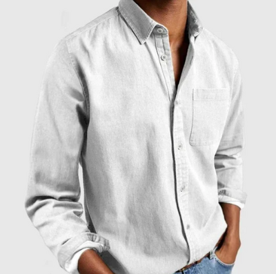 Charles-Elegant og allsidig bluse