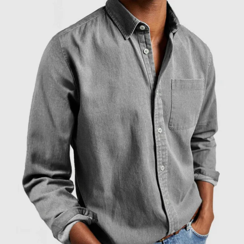 Charles-Elegant og allsidig bluse