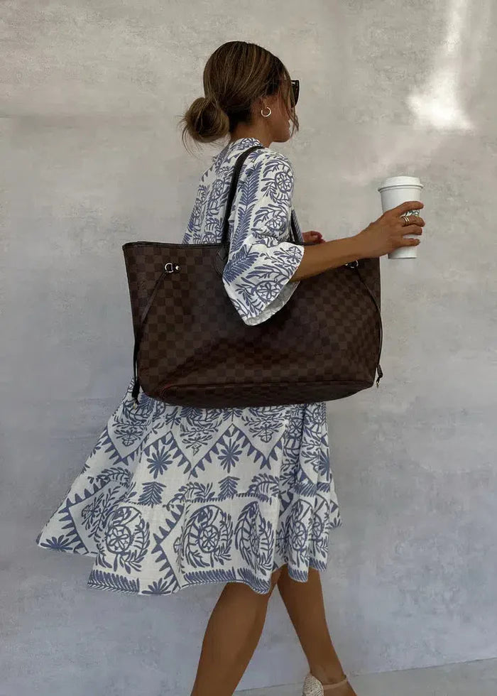 Aaltje | Løs boho tunika-kjole